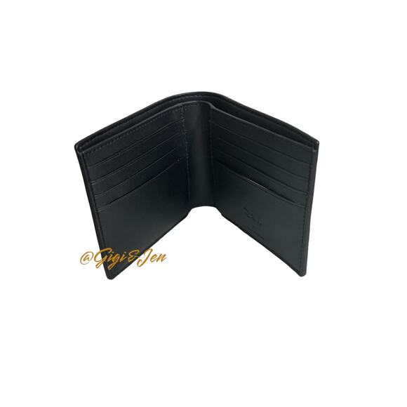 Disney X Coach Wallet With Holiday Print Black New - Picture 6 of 10